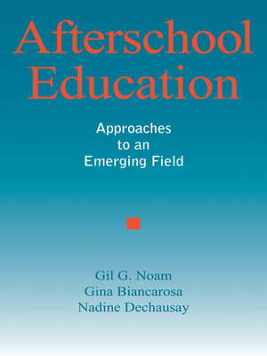cover image of Afterschool Education